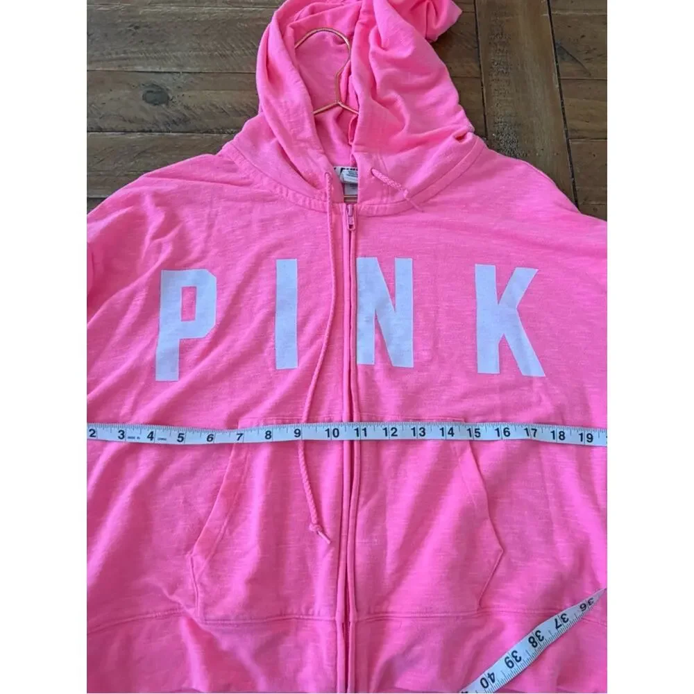 Victoria's Secret PINK Pink Zip Hoodie - Picture 5 of 5